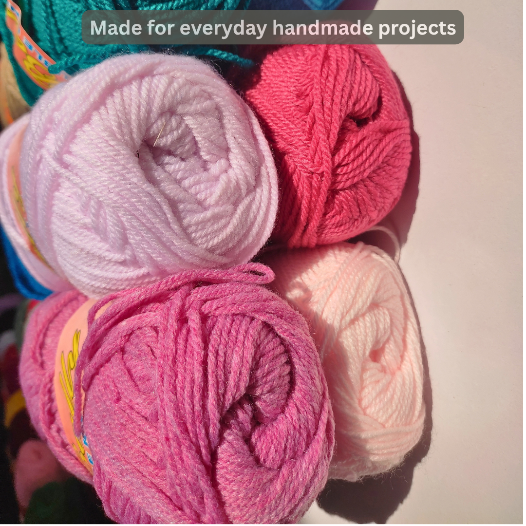 Bally Yarns – Double Knit 3Ply Acrylic Yarn 100g | Custom Color Packs